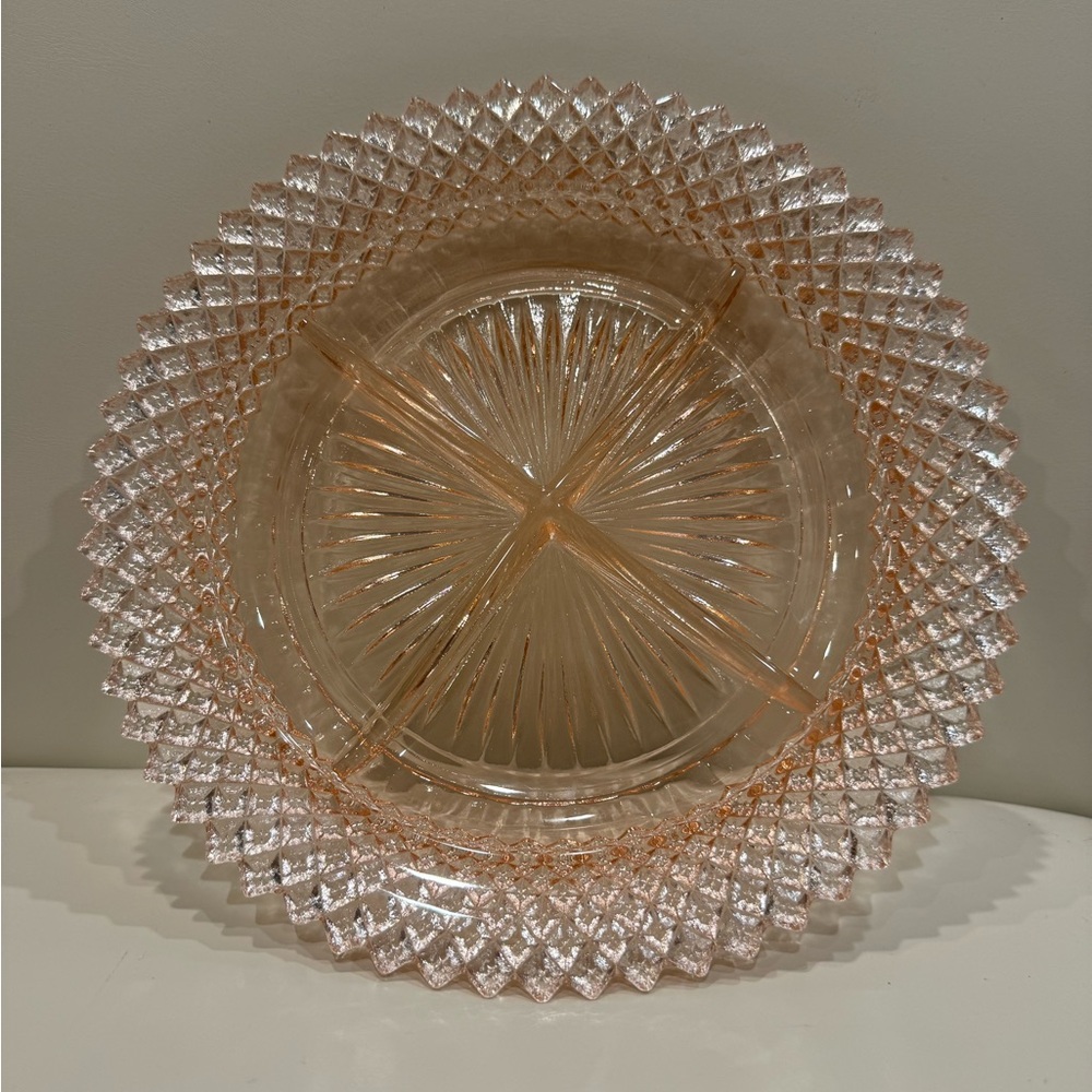 1930s Vintage Anchor Hocking Miss America Depression Glass